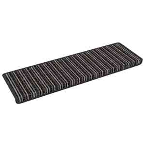 vidaXL Iseliimuvad treppimatid 15 tk 65 x 21 x 4 cm Non-Slip