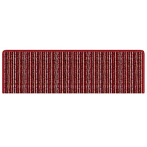 Samolepicí schodové rohože 15 pcs Červená 65 x 21 x 4 cm - obrázek 7