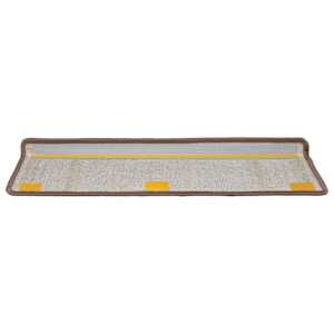 Samolepicí schodové rohože 15 pcs Hnědá 65 x 21 x 4 cm - obrázek 6