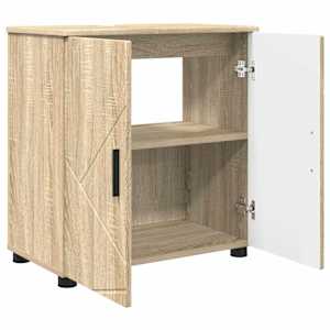 Sada koupelnového nábytku 3 ks Sonoma dub 61 x 35 x 64 cm - obrázek 5