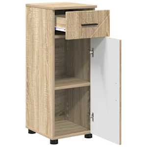 Sada koupelnového nábytku 3 ks Sonoma dub 61 x 35 x 64 cm - obrázek 6