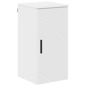 Sada koupelnového nábytku 5 pcs Bílá Kompozitní dřevo & kov - obrázek 9