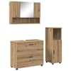 vidaXL Vannitoa m&ouml;&ouml;bleset 3 tk K&auml;sit&ouml;&ouml;puu 76,5 x 35 x 64 cm