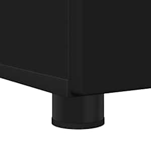 Sada koupelnového nábytku 3 ks Černá 76,5 x 35 x 64 cm - obrázek 9