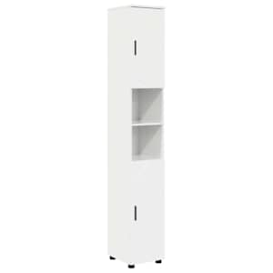 Sada koupelnového nábytku se zásuvkou 4 pcs Vysoce lesklá bílá - obrázek 8