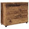 vidaXL Vannitoa m&ouml;&ouml;bleset 5 tk Vana puit 35 x 30 x 192 cm