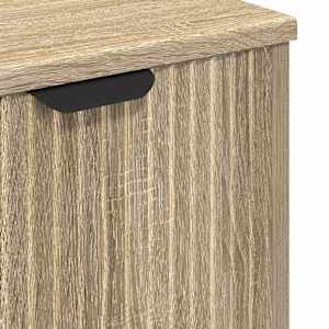 Sada koupelnového nábytku 3 pcs dub sonoma Kompozitní dřevo - obrázek 11