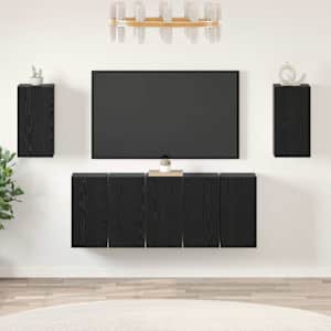 Sestava TV skříněk Nástěnný 7 pcs Černý dub 30,5 x 30 x 60 cm - obrázek 4