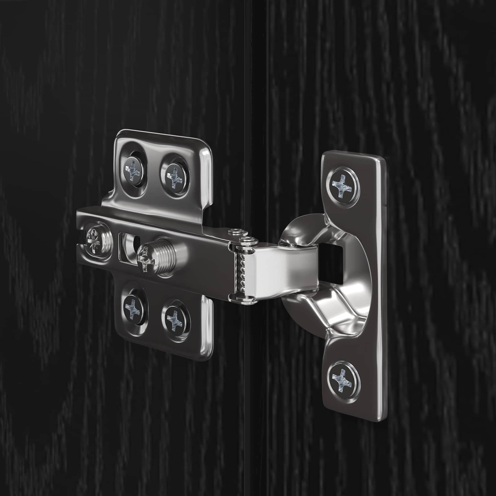 Komplet TV omaric 10 pcs Črna Orehovina Konstruiran les - slika 12