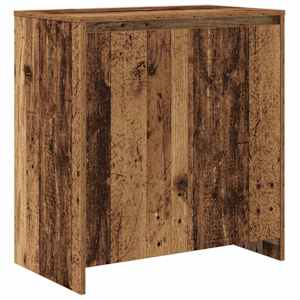 Servírovací skříň 3 ks Staré dřevo 70 x 41 x 75 cm - obrázek 4