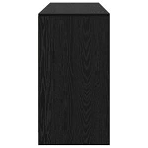 Servírovací skříň se zásuvkou 3 pcs Černý dub 70 x 41 x 75 cm - obrázek 8