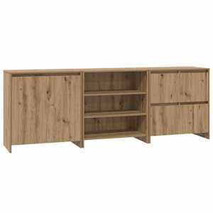 Servírovací skříň 3 pcs Artisanový dub 70 x 41 x 75 cm - obrázek 2