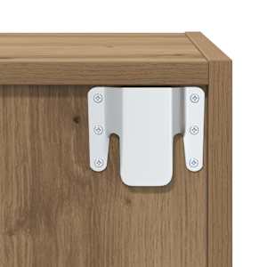 Sada televizních skříní 2 pcs Artisanový dub kompozitní dřevo - obrázek 8