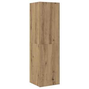 Nástěnná skříň na TV 4 pcs Artisanový dub kompozitní dřevo - obrázek 5