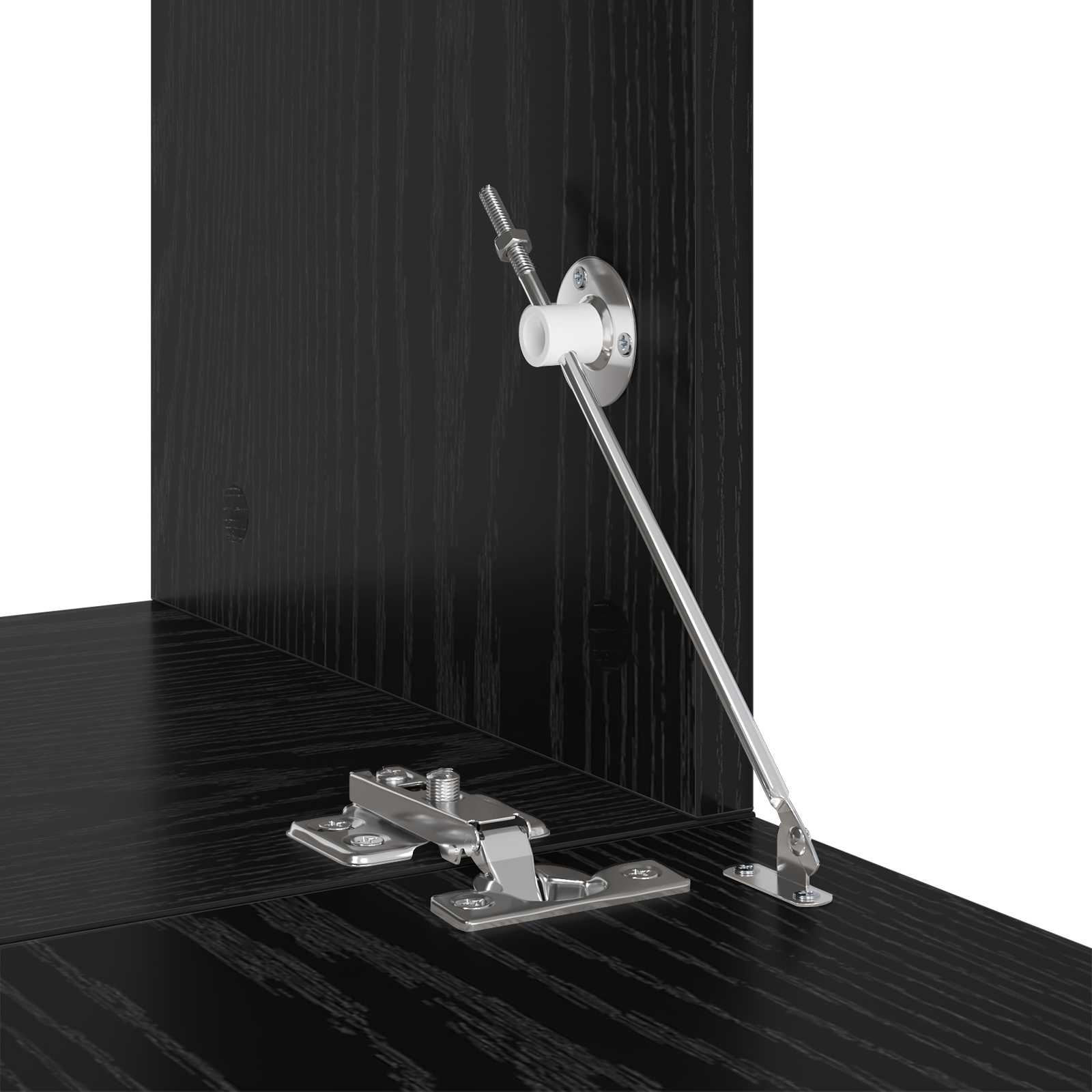 Komplet TV omaric 10 pcs Črna Orehovina 30,5 x 30 x 90 cm - slika 13