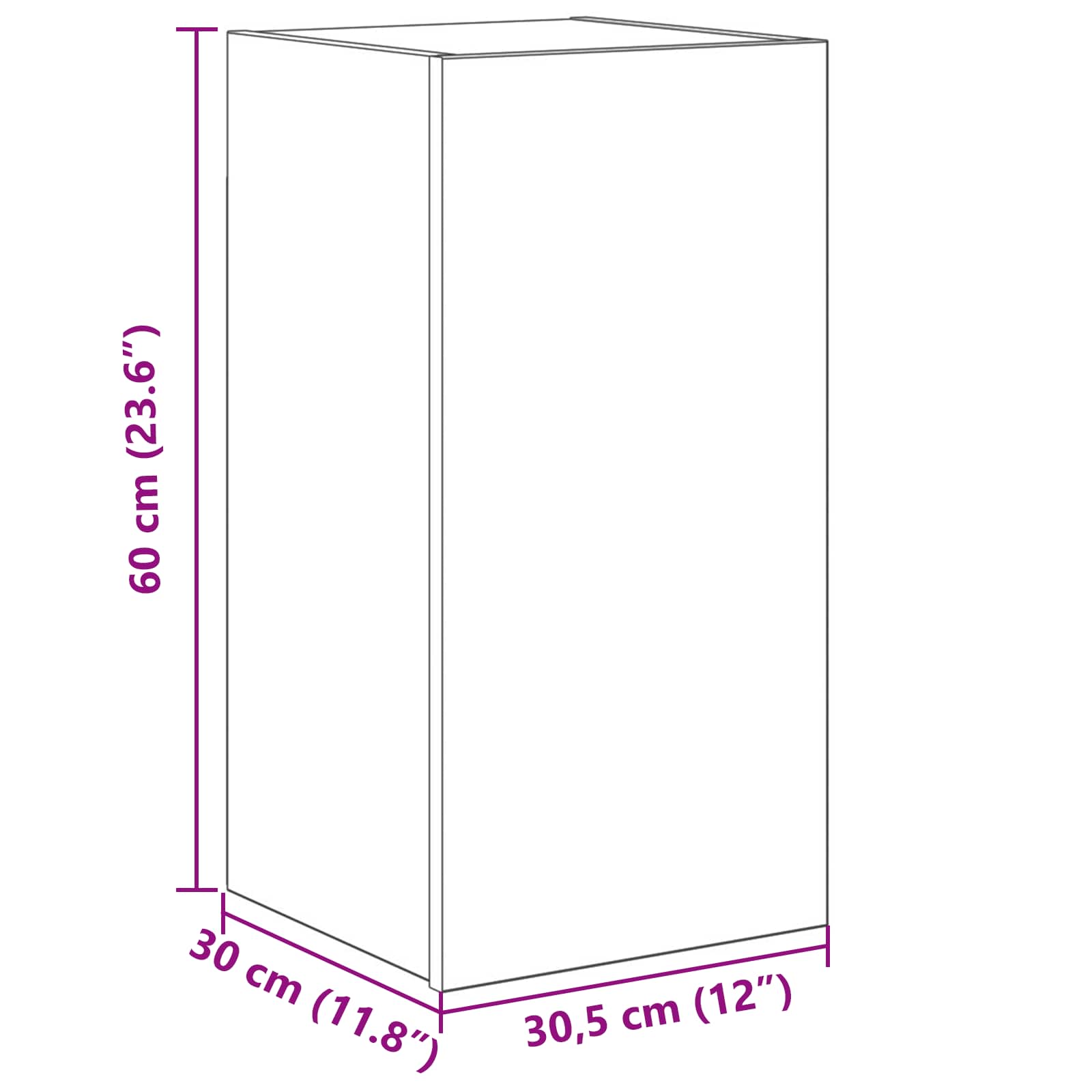 TV Cabinet Set size guide