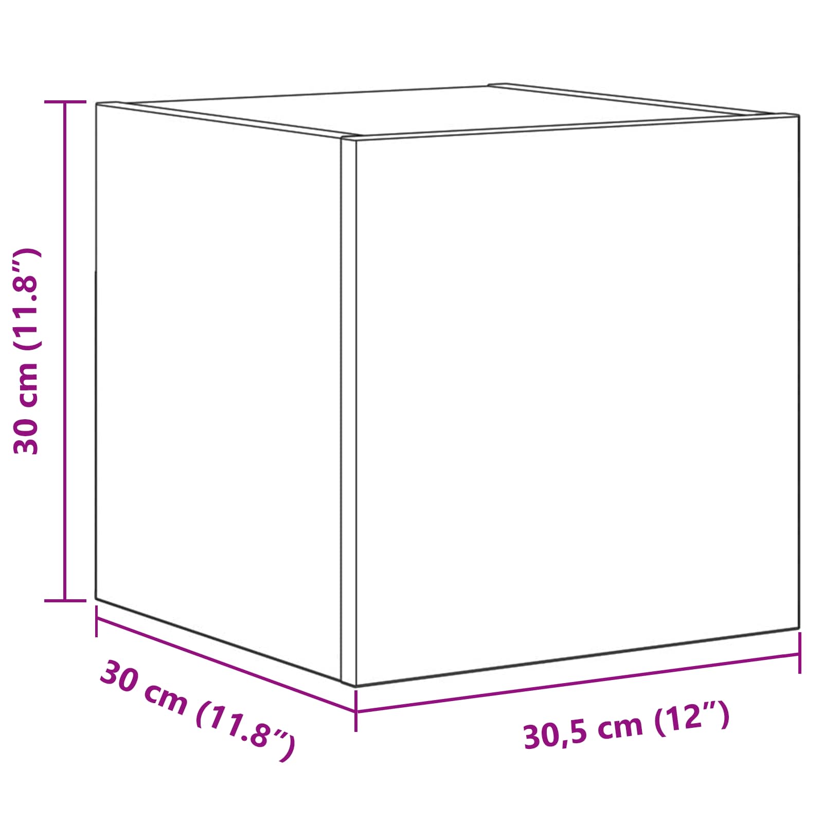 TV Cabinet Set size guide