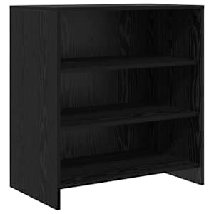 Servírovací skříň 2 pcs Černý dub 70 x 41 x 75 cm - obrázek 6
