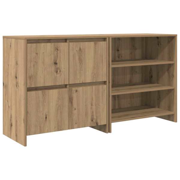 vidaXL K&otilde;ide 2 tk K&auml;sit&ouml;&ouml;puu 70 x 41 x 75 cm Tehispuit
