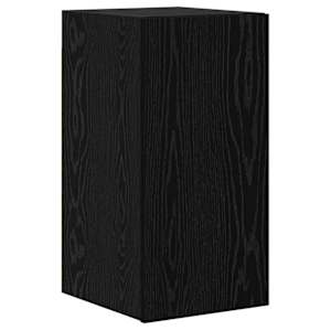 Nástěnná skříň na TV 3 pcs 100 x 30 x 30 cm Černý dub - obrázek 5