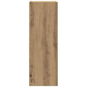 TV jednotky Nástěnný 4 pcs Artisanový dub Kompozitní dřevo - obrázek 6