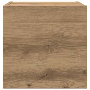 TV jednotky Nástěnný 4 pcs Artisanový dub Kompozitní dřevo - obrázek 10