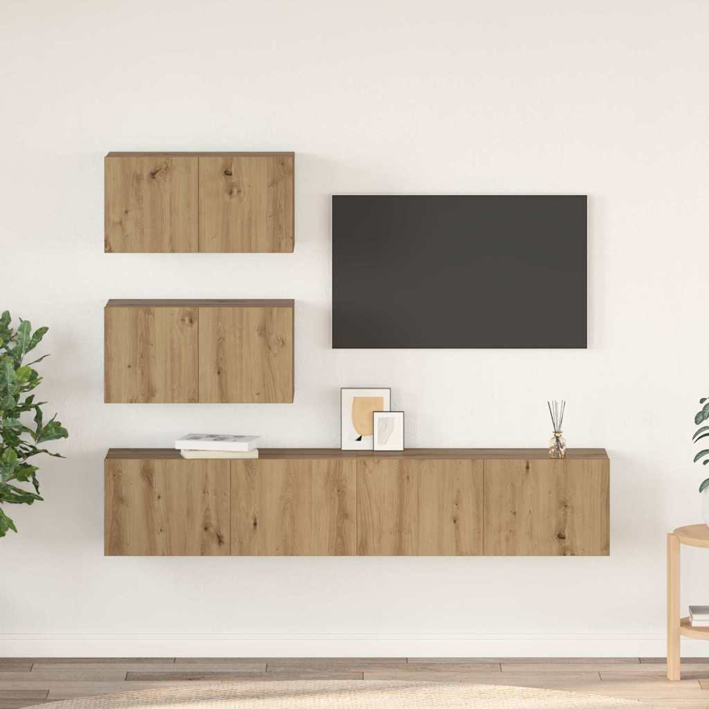 Telerikapi komplekt 4 pcs käsitöötamm 80 x 30 x 30 cm