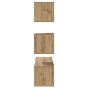 Sestava TV skříněk 4 pcs Dub artisan Kompozitní dřevo - obrázek 8