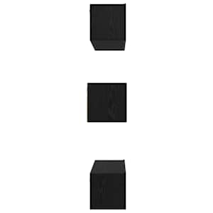 Sestava TV skříněk Nástěnný 6 pcs Černý dub kompozitní dřevo - obrázek 9