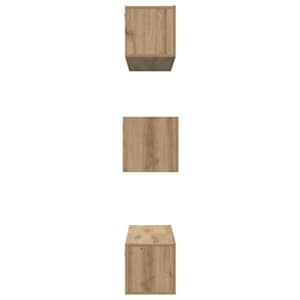 Sestava TV skříněk 6 pcs Artisanový dub kompozitní dřevo - obrázek 8