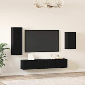 Sestava TV skříněk 4 pcs Černý dub Kompozitní dřevo - obrázek 4
