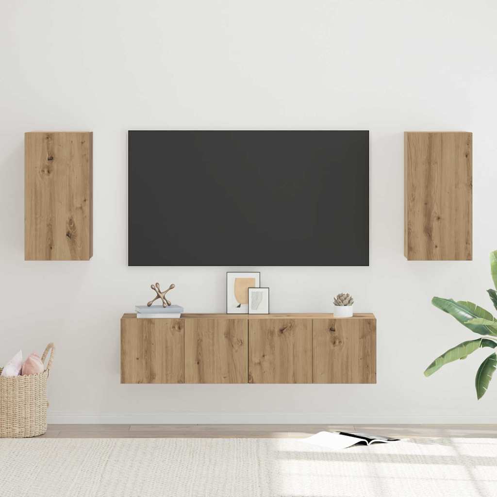 Telerikapi komplekt 4 pcs käsitöötamm 30.5 x 30 x 60 cm