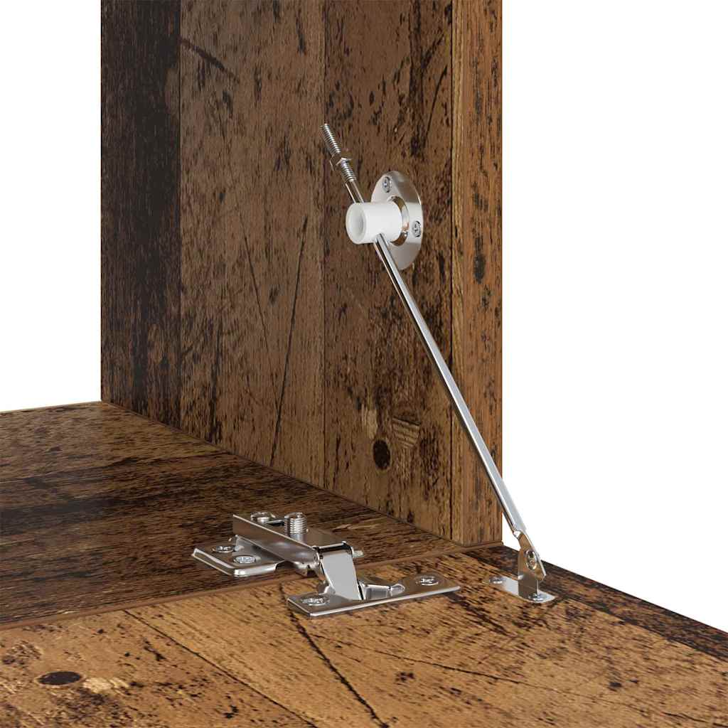 TV vienības 4 pcs Vecs koks Inženierijas koks