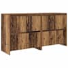 vidaXL Kappide k&uuml;lgedel 2 tk Vana puit 70 x 41 x 75 cm Tehispuit