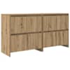 vidaXL Kappide k&uuml;lgedel 2 tk k&auml;sit&ouml;&ouml;tamm 70 x 41 x 75 cm Tehispuit