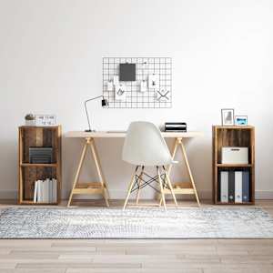 Sestava TV skříněk Nástěnný 2 pcs Staré dřevo 72 x 35 x 36,5 cm - obrázek 1
