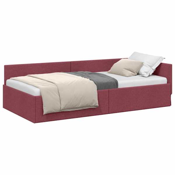 vidaXL Nurgavoodi raam peaga Veinpunane 100 cm x 200 cm kangas