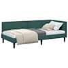 vidaXL Nurgavoodi raam Tume rohelise 80 x 200 cm Samet
