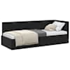 vidaXL Nurgavoodi raam Must 80 x 200 cm Samet