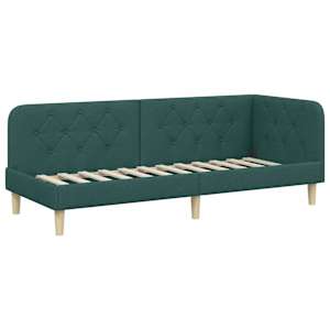 vidaXL Nurgavoodi raam Tume rohelise 80 x 200 cm kangas