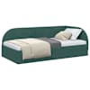 vidaXL Nurgavoodi raam peaga Tume rohelise 80 cm x 200 cm Samet