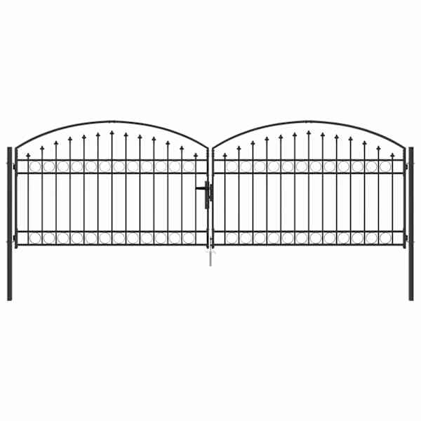 vidaXL Tara aed ASSEN 401 x 175,5 cm Teras Hall Lukustatav