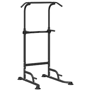 vidaXL V&otilde;imstorn k&auml;e t&otilde;mbamise jaam Must 102 x 95 x 210 cm