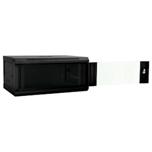 Síťový kabinet s úložištěm Černá 60 x 35 x 28 cm Ocel - obrázek 2