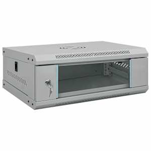 Omara za omrežje s shranjevanjem Siva 53 x 45 x 21 cm Jeklo