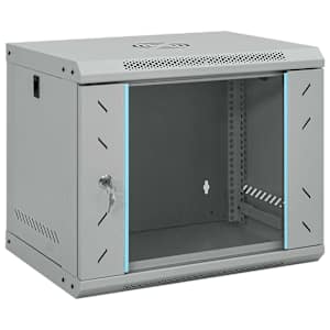 Omara za omrežje s shranjevanjem Siva 53 x 45 x 45 cm Jeklo