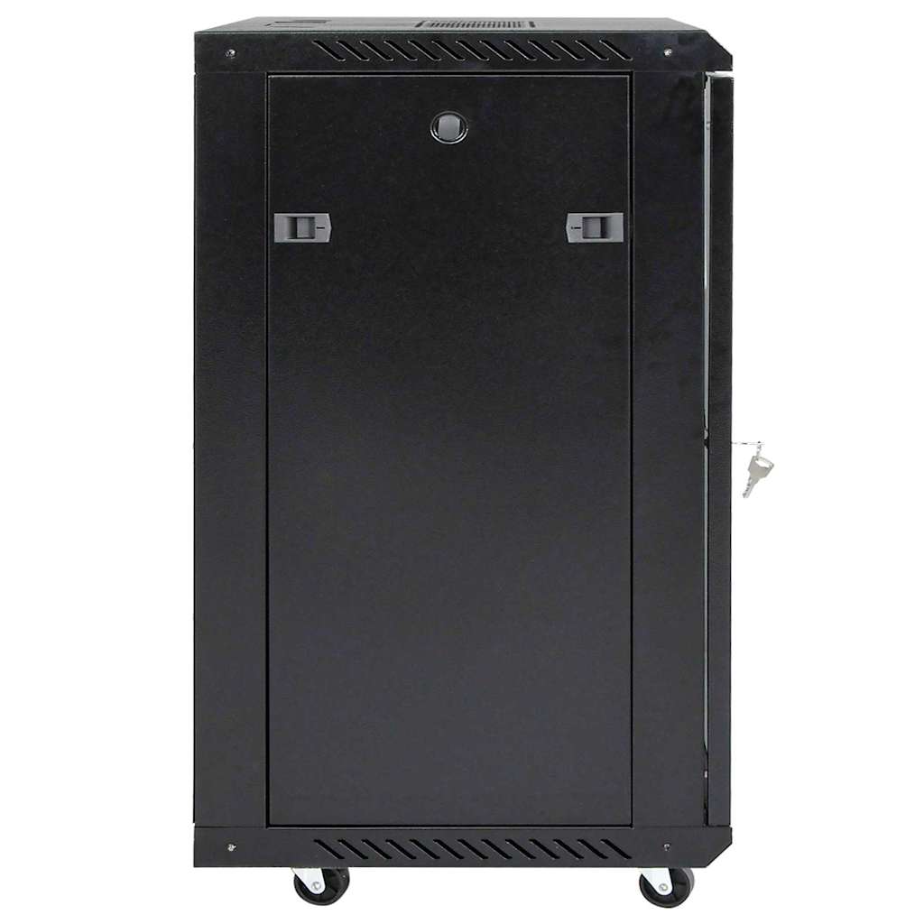 Network Cabinet with Swivel Feet Server Rack Storage Equipment IP20 vidaXL - Picture 48 of 56