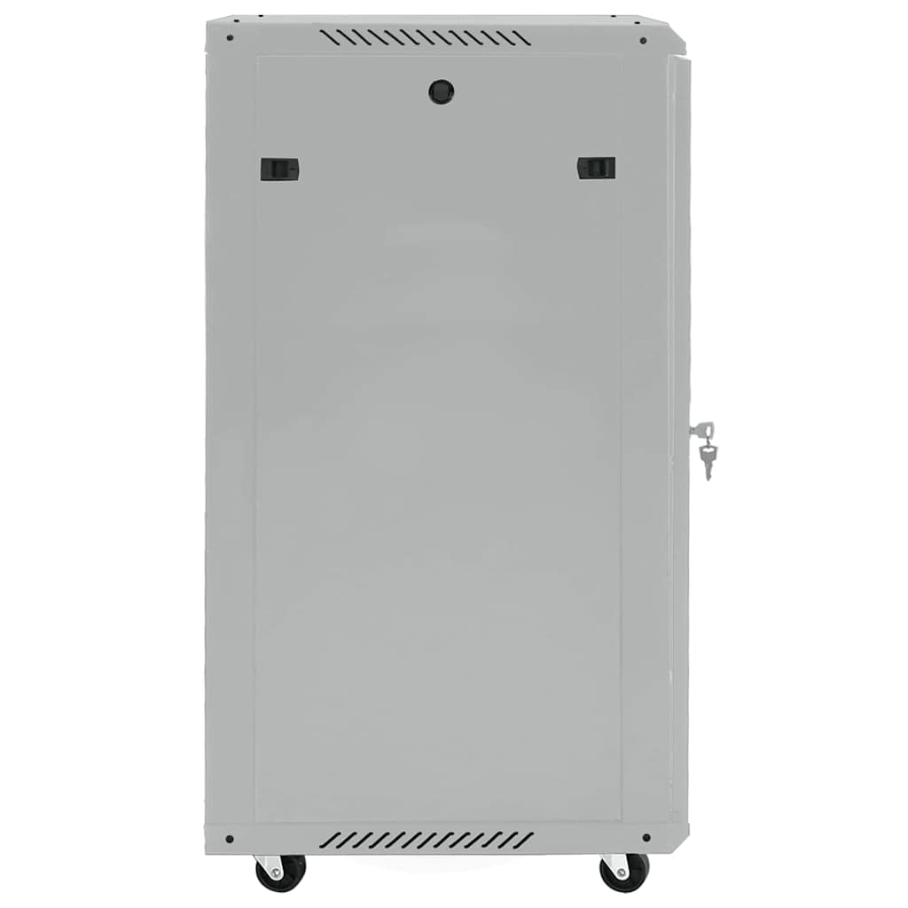 Network Cabinet with Swivel Feet Server Rack Storage Equipment IP20 vidaXL - Picture 56 of 56