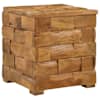 vidaXL Panipaiga iste Pruun 40 x 40 x 45 cm Tugev teakpuit