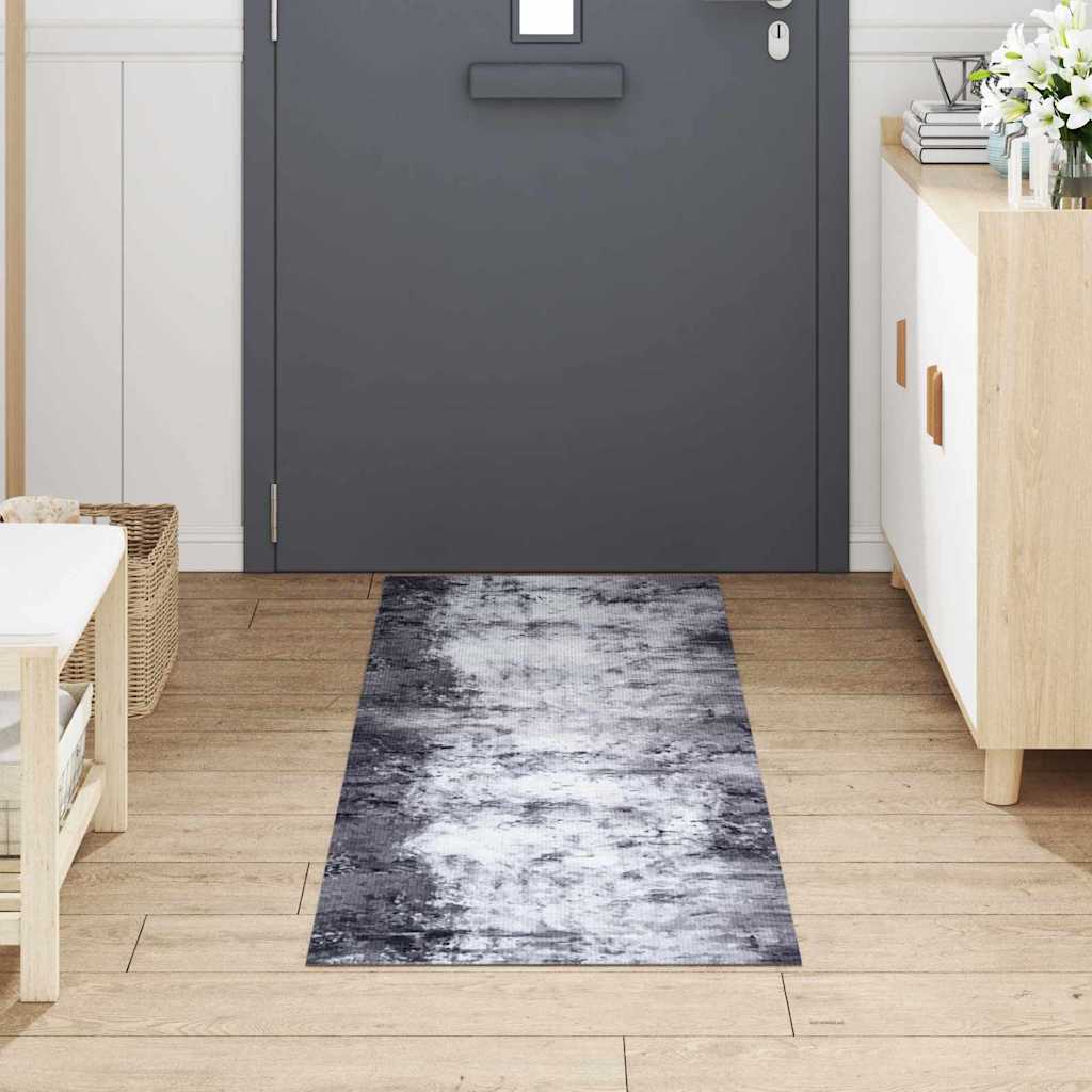 vidaXL Keuken Mat Other Ruw beton 60 x 180 cm Fluweel